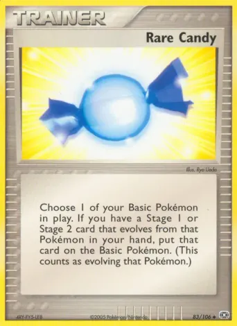 Rare Candy Pokémon card #83