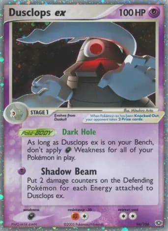 Dusclops ex Pokémon card #94