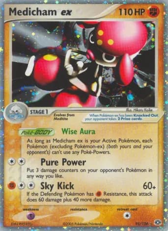 Medicham ex Pokémon card #95