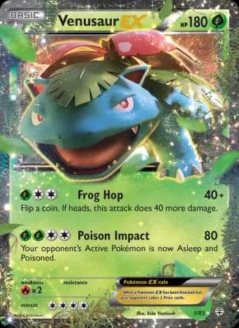 Venusaur EX Pokémon card #1