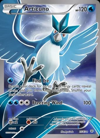 Articuno Pokémon card #25