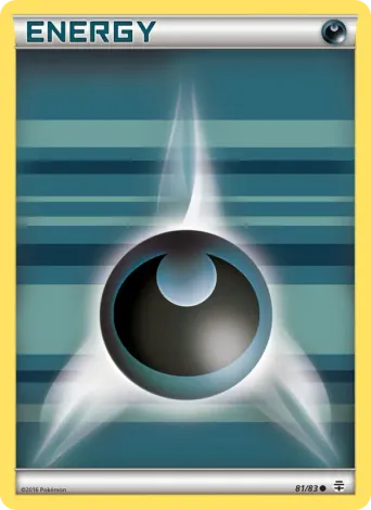 Darkness Energy Pokémon card #81