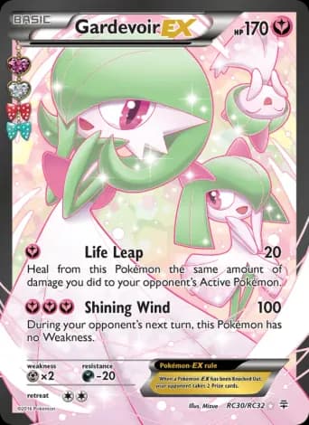 Gardevoir EX Pokémon card #RC30