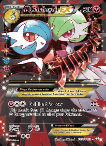 M Gardevoir EX Pokémon card #RC31