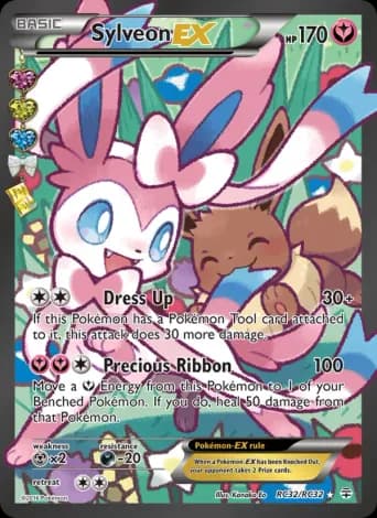 Sylveon EX Pokémon card #RC32
