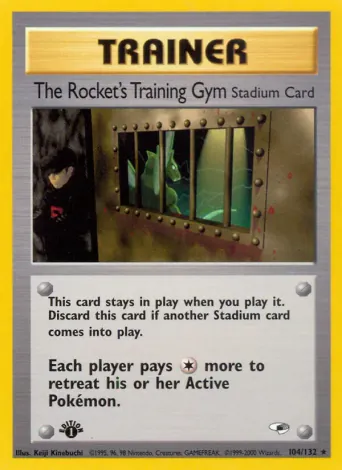 The Rocket's Training Gym Pokémon card #104