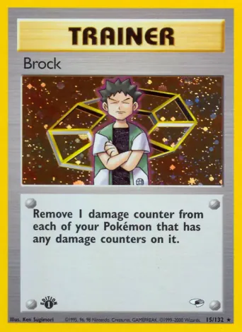 Brock Pokémon card #15