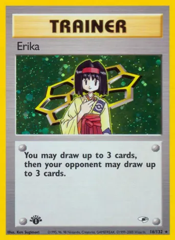 Erika Pokémon card #16