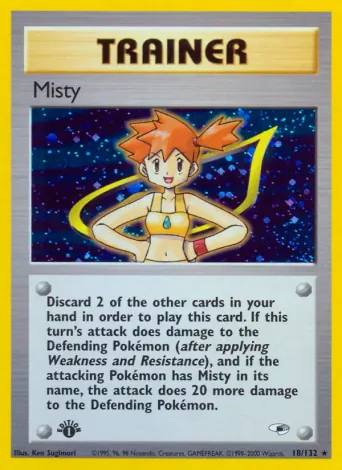 Misty Pokémon card #18