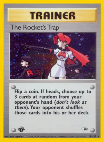 The Rocket's Trap Pokémon card #19