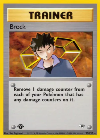 Brock Pokémon card #98