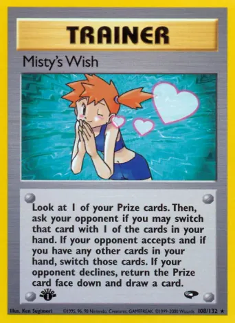 Misty's Wish Pokémon card #108