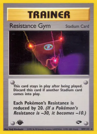 Resistance Gym Pokémon card #109