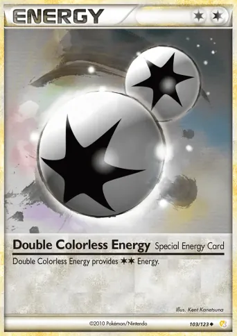 Double Colorless Energy Pokémon card #103