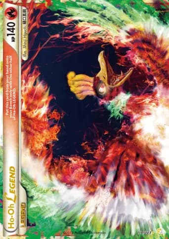 Ho-Oh LEGEND Pokémon card #111