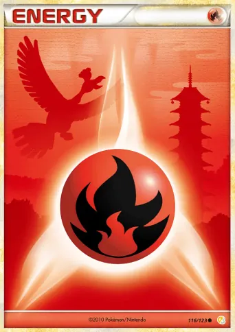 Fire Energy Pokémon card #116