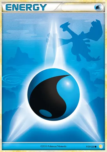 Water Energy Pokémon card #117