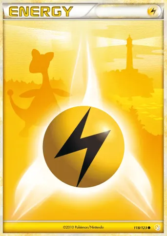 Lightning Energy Pokémon card #118