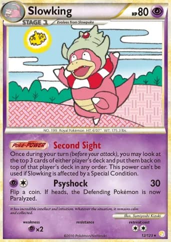 Slowking Pokémon card #12