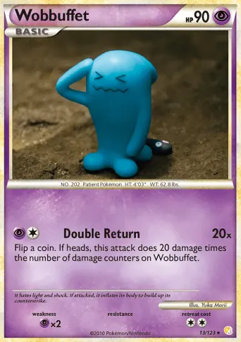 Wobbuffet Pokémon card #13