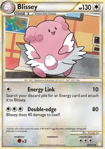 Blissey Pokémon card #36