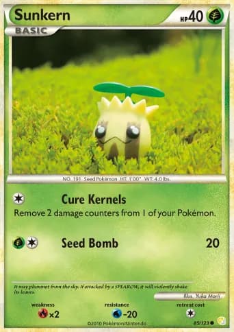 Sunkern Pokémon card #85