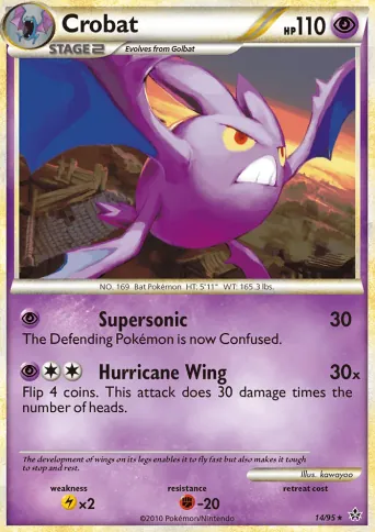 Crobat Pokémon card #14