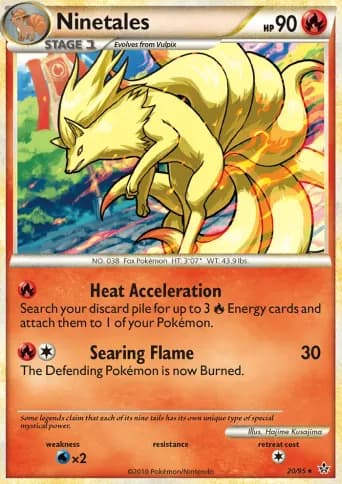 Ninetales Pokémon card #20
