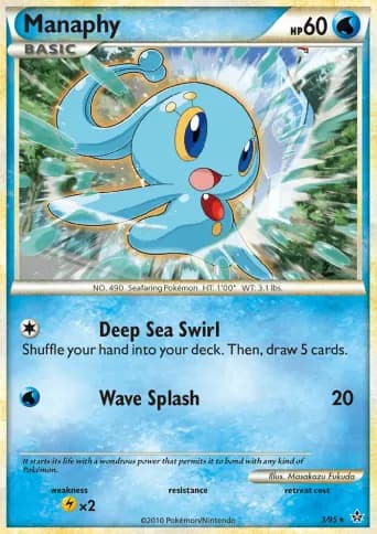 Manaphy Pokémon card #3