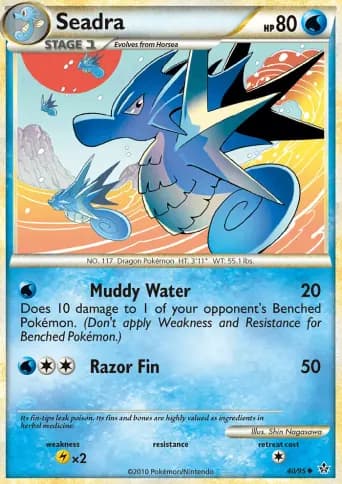 Seadra Pokémon card #40