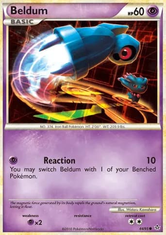 Beldum Pokémon card #44