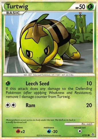 Turtwig Pokémon card #67