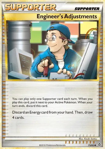 Engineer’s Adjustments Pokémon card #75