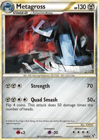 Metagross Pokémon card #18