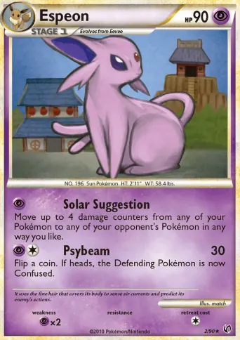 Espeon Pokémon card #2