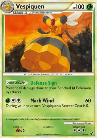 Vespiquen Pokémon card #23