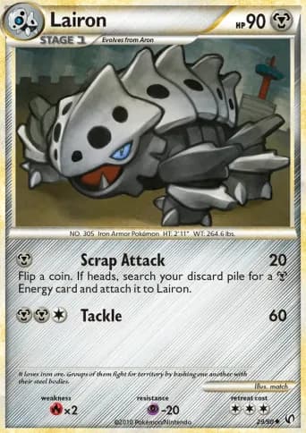 Lairon Pokémon card #29