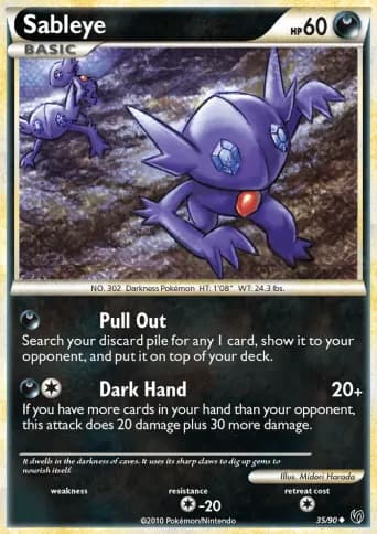 Sableye Pokémon card #35