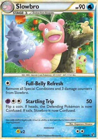 Slowbro Pokémon card #38