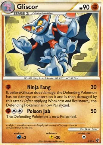 Gliscor Pokémon card #4