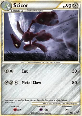 Scizor Pokémon card #7