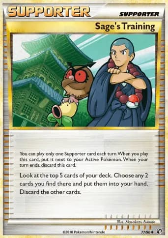 Sage’s Training Pokémon card #77