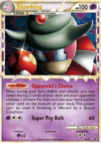 Slowking Pokémon card #85