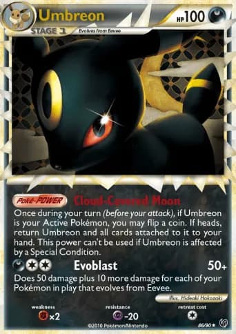 Umbreon Pokémon card #86