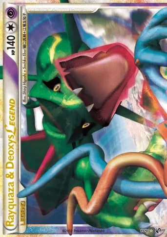 Rayquaza & Deoxys LEGEND Pokémon card #89