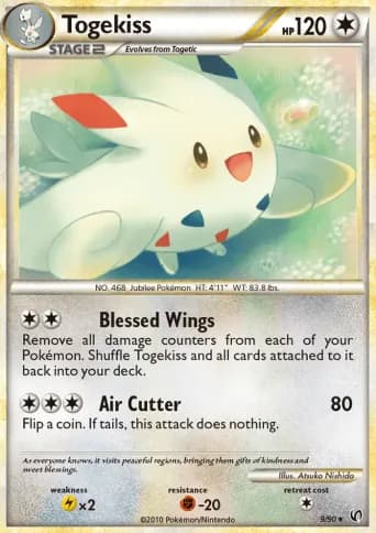 Togekiss Pokémon card #9