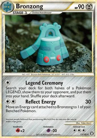 Bronzong Pokémon card #15