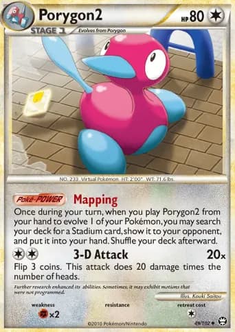 Porygon2 Pokémon card #49