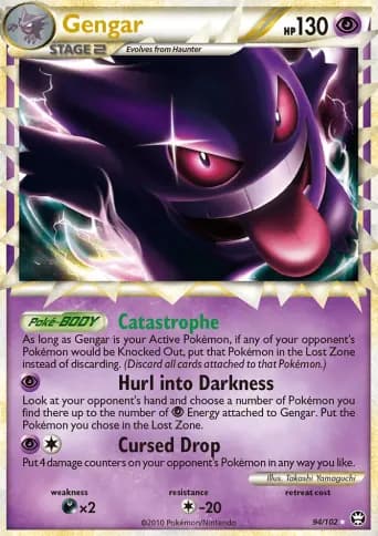 Gengar Pokémon card #94