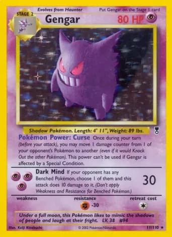 Gengar Pokémon card #11